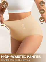 Tummy Control ButtLifting Cotton Panties 5Pack Provain Shop