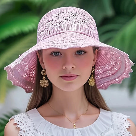 Chic Korean Summer Straw Sun Hat for Women Provain Shop