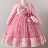 HETISO Girls Tulle Princess Dress with Matching Bag 310Y Provain Shop