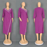 African Dashiki Summer Maxi Dress for Evening Parties Provain Shop