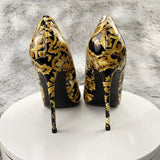 Sexy Graffiti Stiletto Heels for Party  Wedding Provain Shop