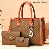 Chic Large Capacity PU Leather Mothers Shoulder Handbag Provain Shop