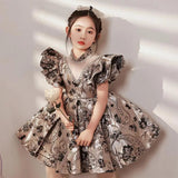 Luxury Vintage Flower Girl Ball Gowns for Special Occasions Provain Shop