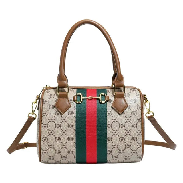 Elegant Leather Tote Luxury Diaper Bag Vintage Crossbody Provain Shop