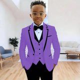 Boys Formal 3Piece Suit Jacket Pants Vest Provain Shop