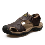 Mens Summer NonSlip Leather Hiking Sandals Sizes 3848 Provain Shop