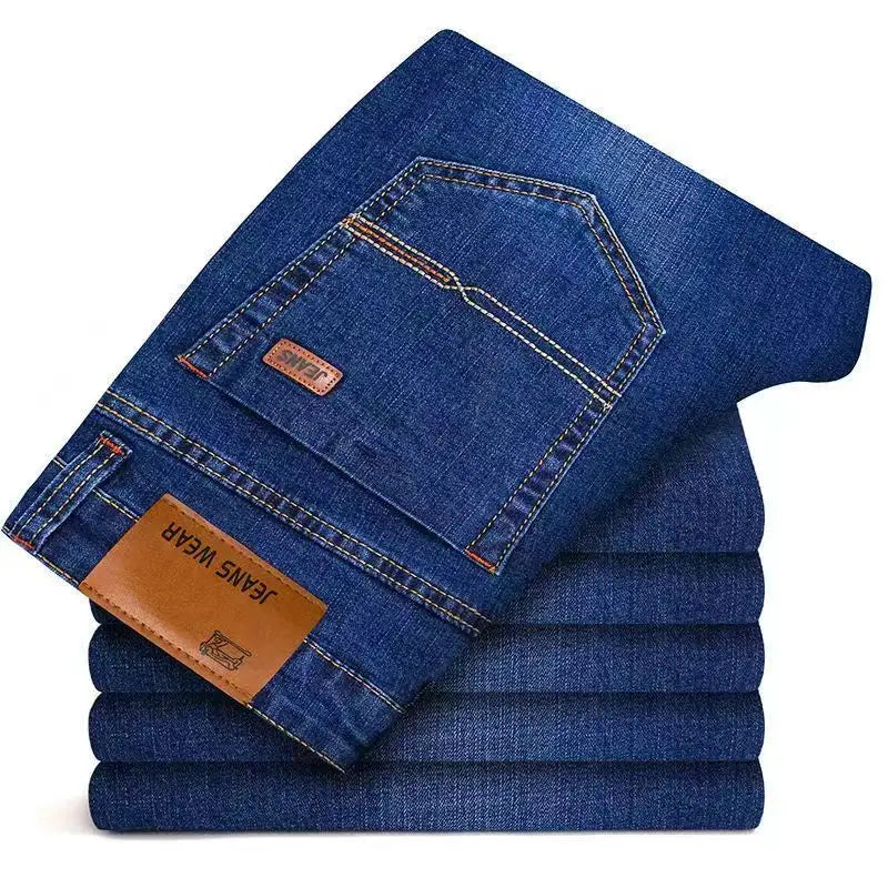 Mens 2026 Classic Straight Stretch Denim Work Jeans Provain Shop