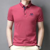Mens Embroidered Summer Polo Casual Comfort Provain Shop