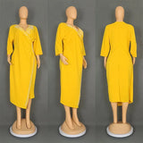 African Dashiki Summer Maxi Dress for Evening Parties Provain Shop