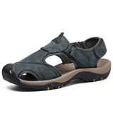 Mens Summer NonSlip Leather Hiking Sandals Sizes 3848 Provain Shop