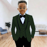 Boys Formal 3Piece Suit Jacket Pants Vest Provain Shop