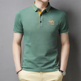 Mens Embroidered Summer Polo Casual Comfort Provain Shop