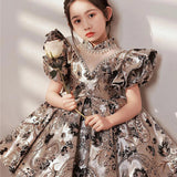Luxury Vintage Flower Girl Ball Gowns for Special Occasions Provain Shop