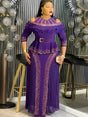 Elegant Plus Size African Luxury Party  Wedding Gowns Provain Shop