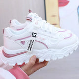2025 Breathable Wedge LaceUp Sneakers for Women Provain Shop