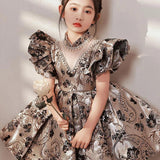 Luxury Vintage Flower Girl Ball Gowns for Special Occasions Provain Shop