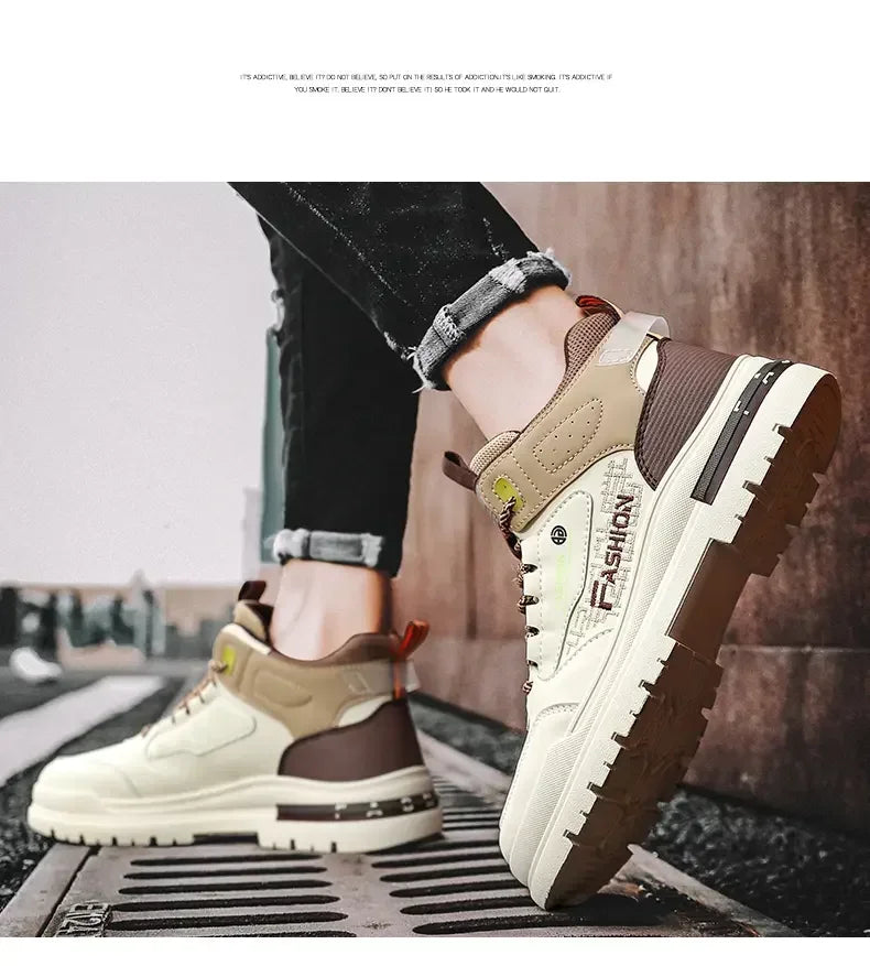 Mens Casual Autumn Sneakers  Soft Sole Walking Shoes Provain Shop