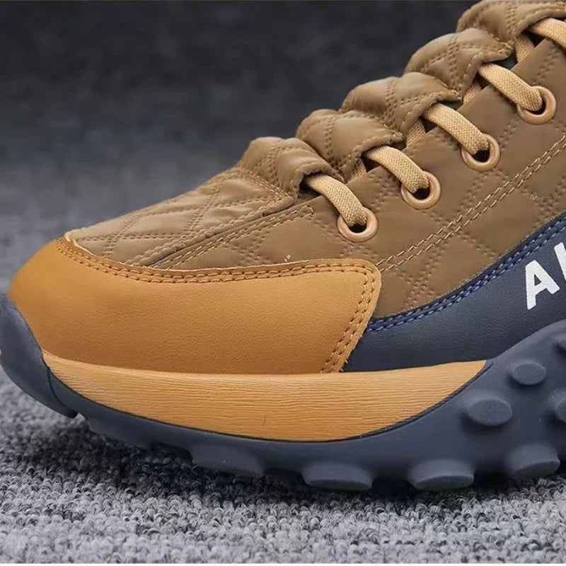 Mens Thick Sole LaceUp Sneakers for Versatile Outdoor Use Provain Shop