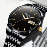 Men's Dual-Display Watch - Waterproof & Luminous - Durable for Sports & Casual Business Wear - Perfect Gift Choice Provain Shop