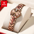 Elegant AIYISHI Womens Rose Gold Luminous Quartz Watch Provain Shop