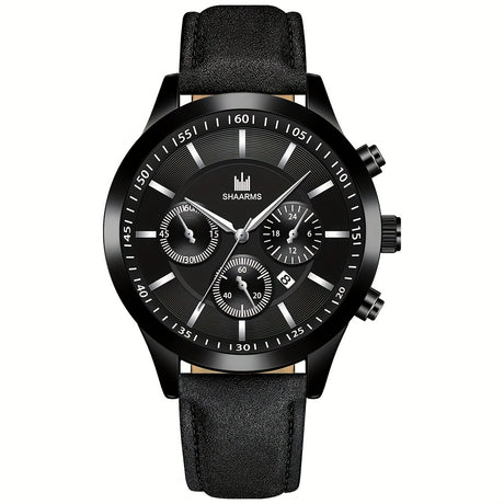 Mens Calendar Quartz Wrist Watches, Business Casual Watch, Ideal choice for Gifts Provain Shop