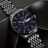 Provain Shop Sophisticated Gentleman’s Quartz Watch - 30m Water Resistant, Sporty Elegance & Gift-Ready 