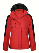 Atlaslava Womens 3in1 Waterproof Jacket Ski Hike  More Provain Shop