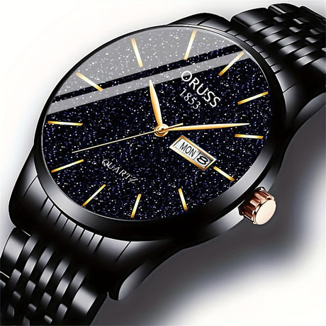 Sophisticated Gentleman’s Quartz Watch - 30m Water Resistant, Sporty Elegance & Gift-Ready Provain Shop