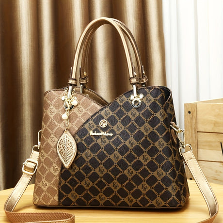 Fashion Top Handle Satchel Bag, Elegant Crossbody Bag, Women's Luxury Handbag, Shoulder Bag & Purse provain